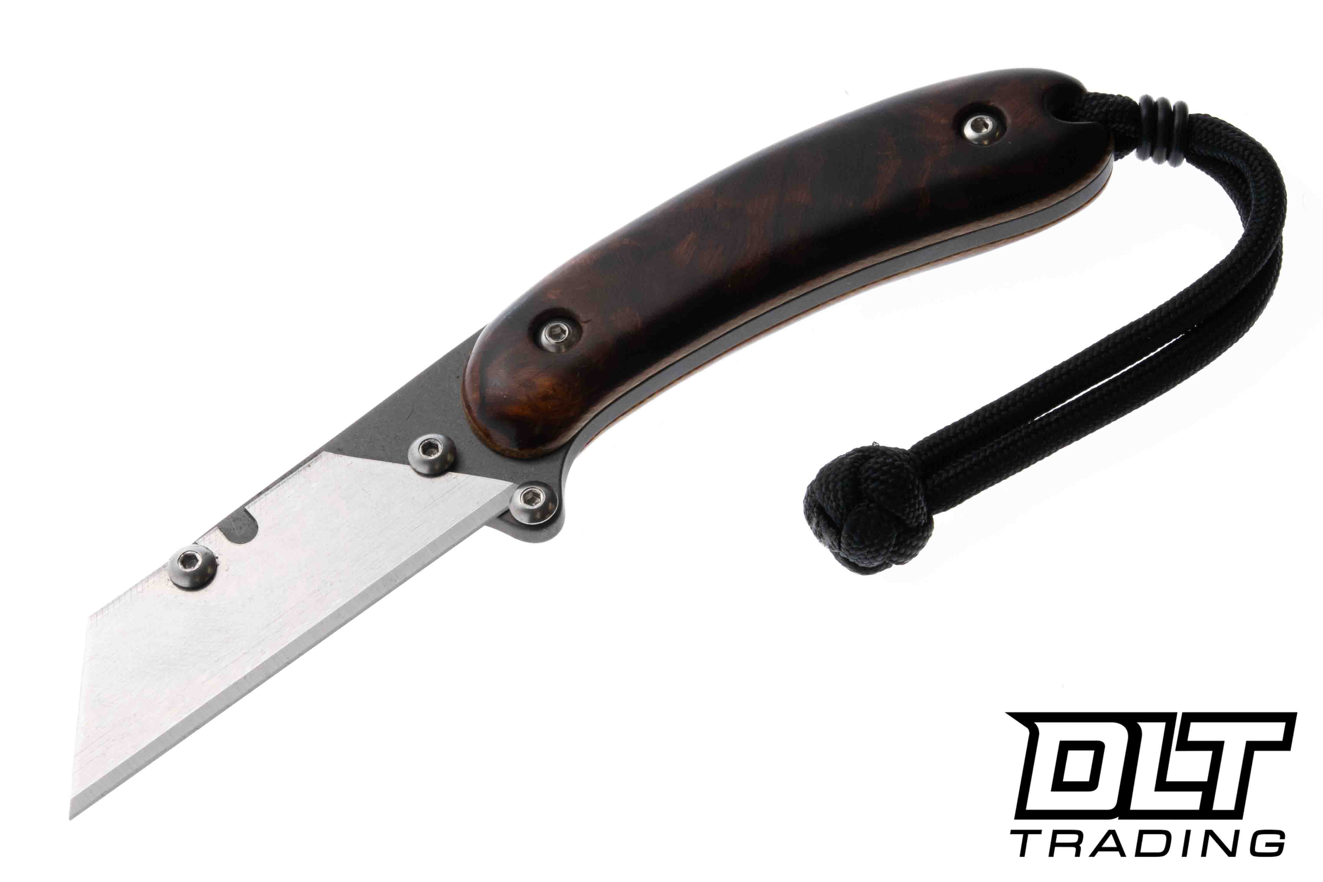Banzelcroft MEK - Ironwood Burl - Canvas Micarta Liner - DLT Trading