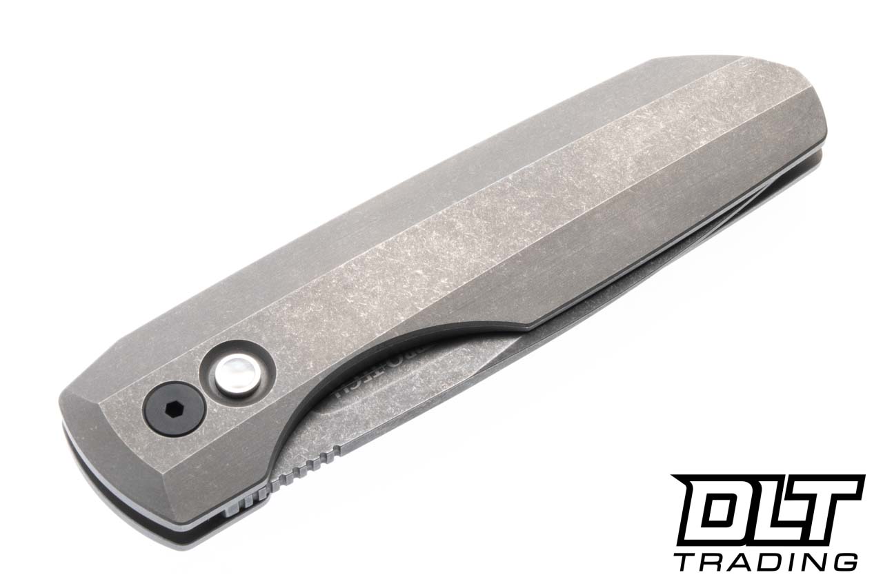 Pro-Tech Custom Vero Synapse 2 - Two Tone Blasted and Tumbled 17-4