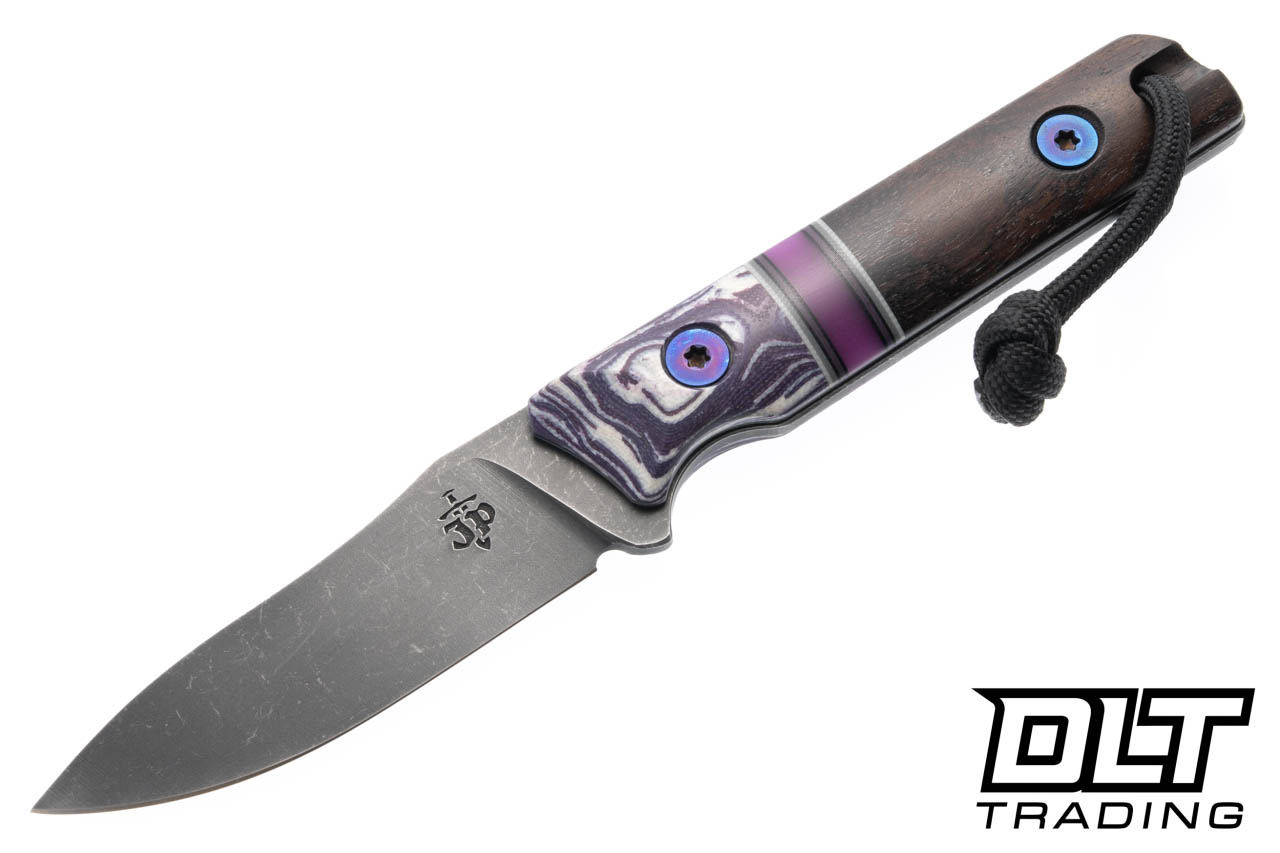 JP Bladesmithing Fang XL AEB-L - Flying Shark Custom Handle - DLT