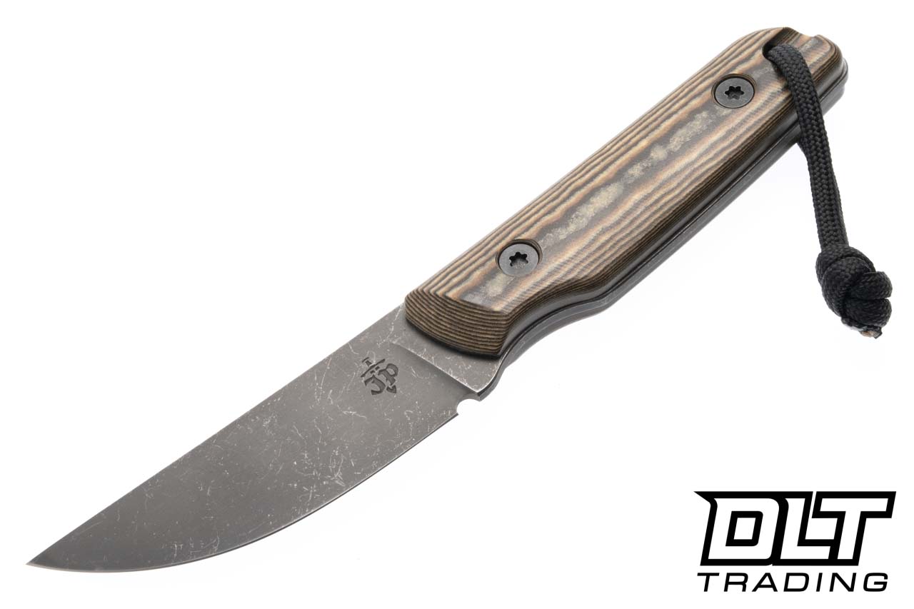 JP Bladesmithing Shinobi XL AEB-L - Dalhalla Richlite Handle - DLT