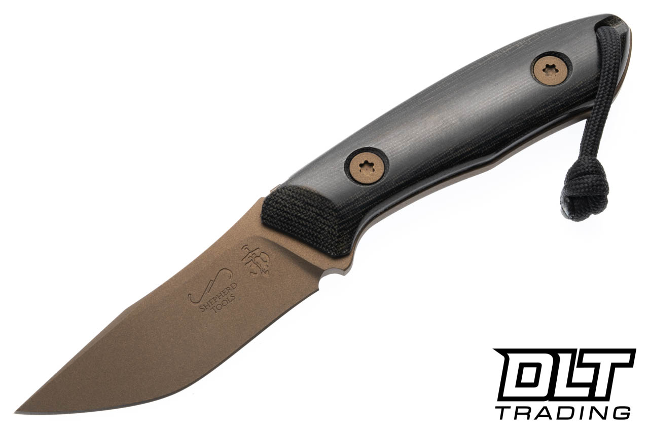JP Bladesmithing Revnant 52100 - Black Canvas Micarta Handle - DLT