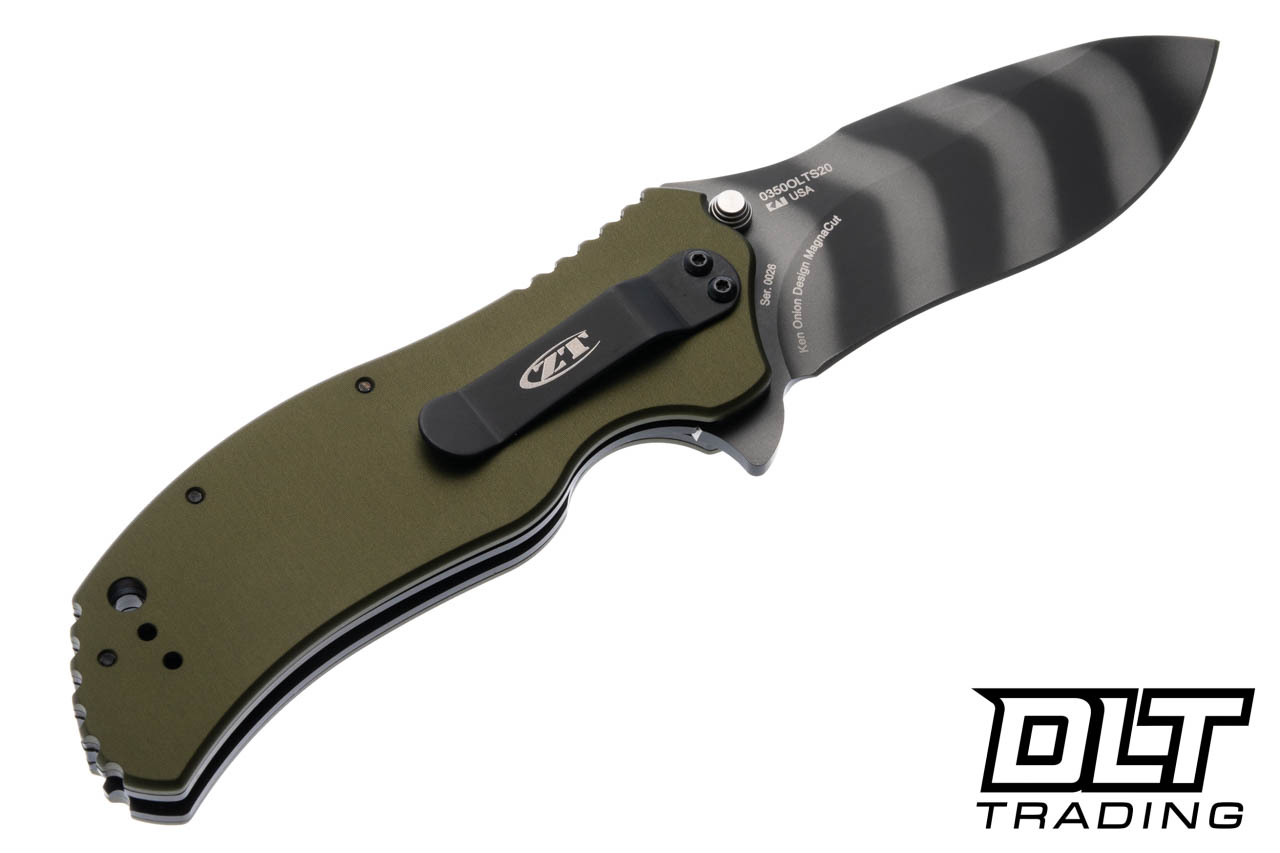 Zero Tolerance 0350OLTS20 OD Green G-10 - MagnaCut - 20th