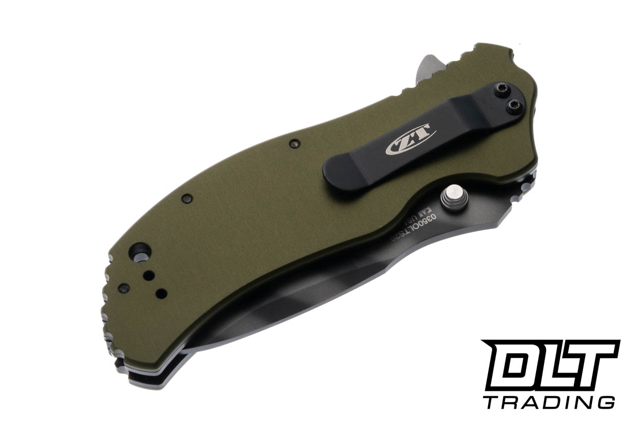 Zero Tolerance 0350OLTS20 OD Green G-10 - MagnaCut - 20th