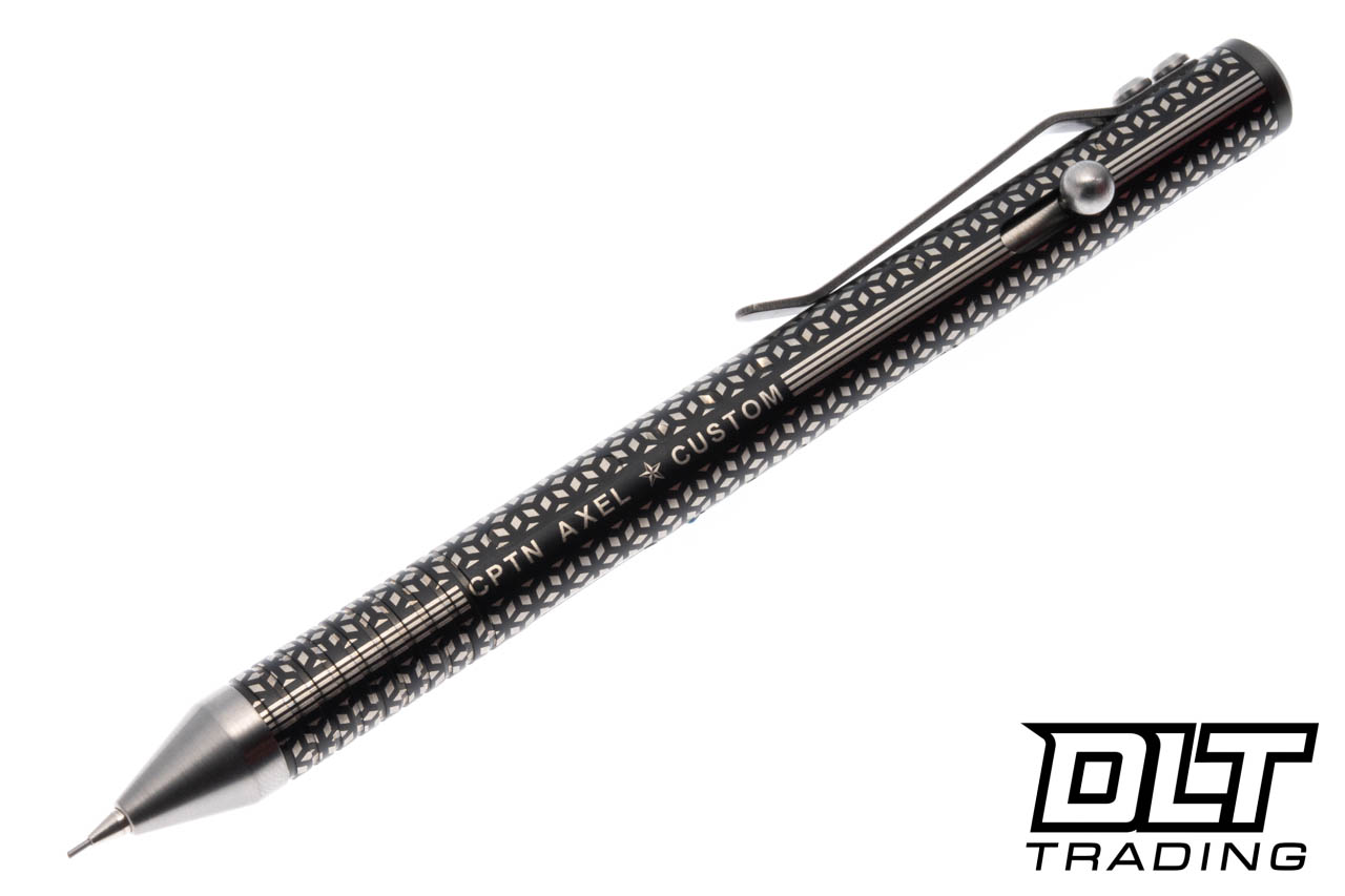 Fellhoelter Pencil - Laserwork DLC Coated - Captain Axel Custom