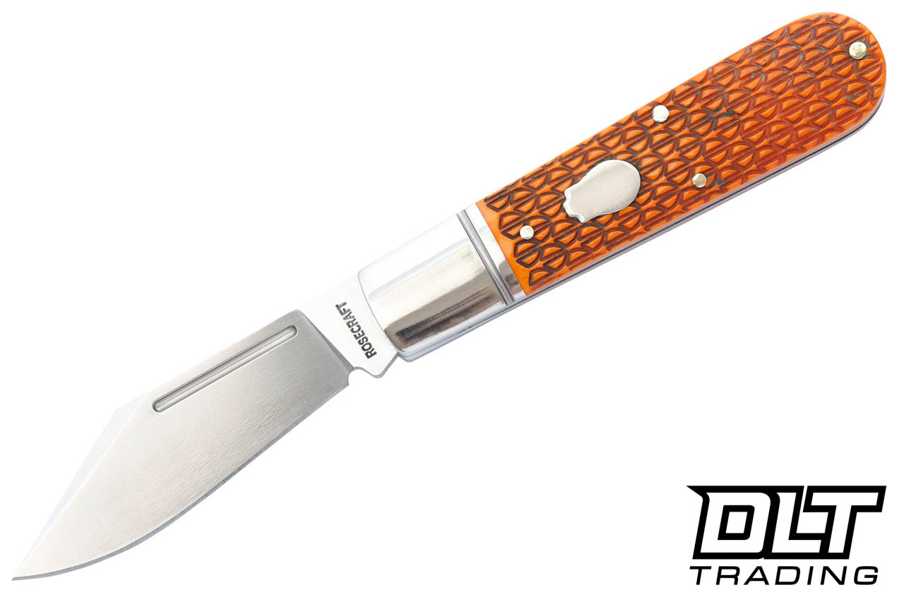RoseCraft Blades Loosahatchie Jack - Dragon Scale Jigged Bone