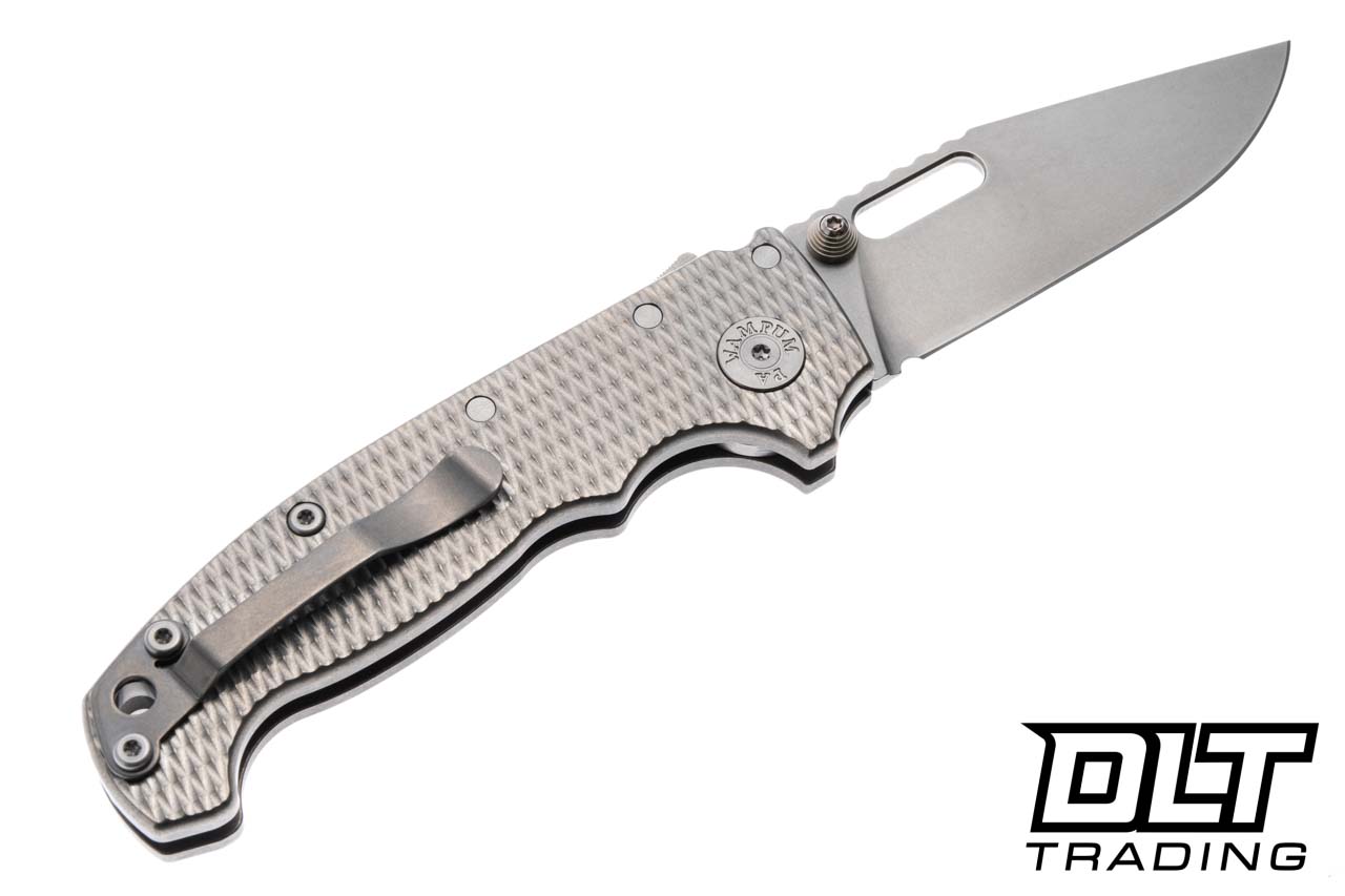リコルド　Deto90 finesse Demko AD20I Slim Nitro-X7 - Slotted Drop Point - Textured Titanium