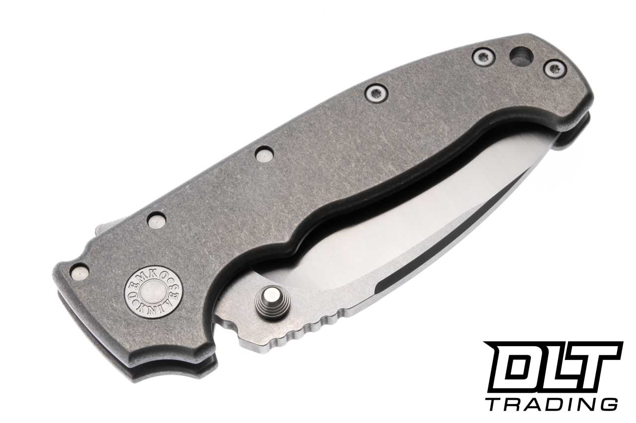 Demko AD20 Kopis 3V - Two Tone Lightweight Smooth Titanium - DLT