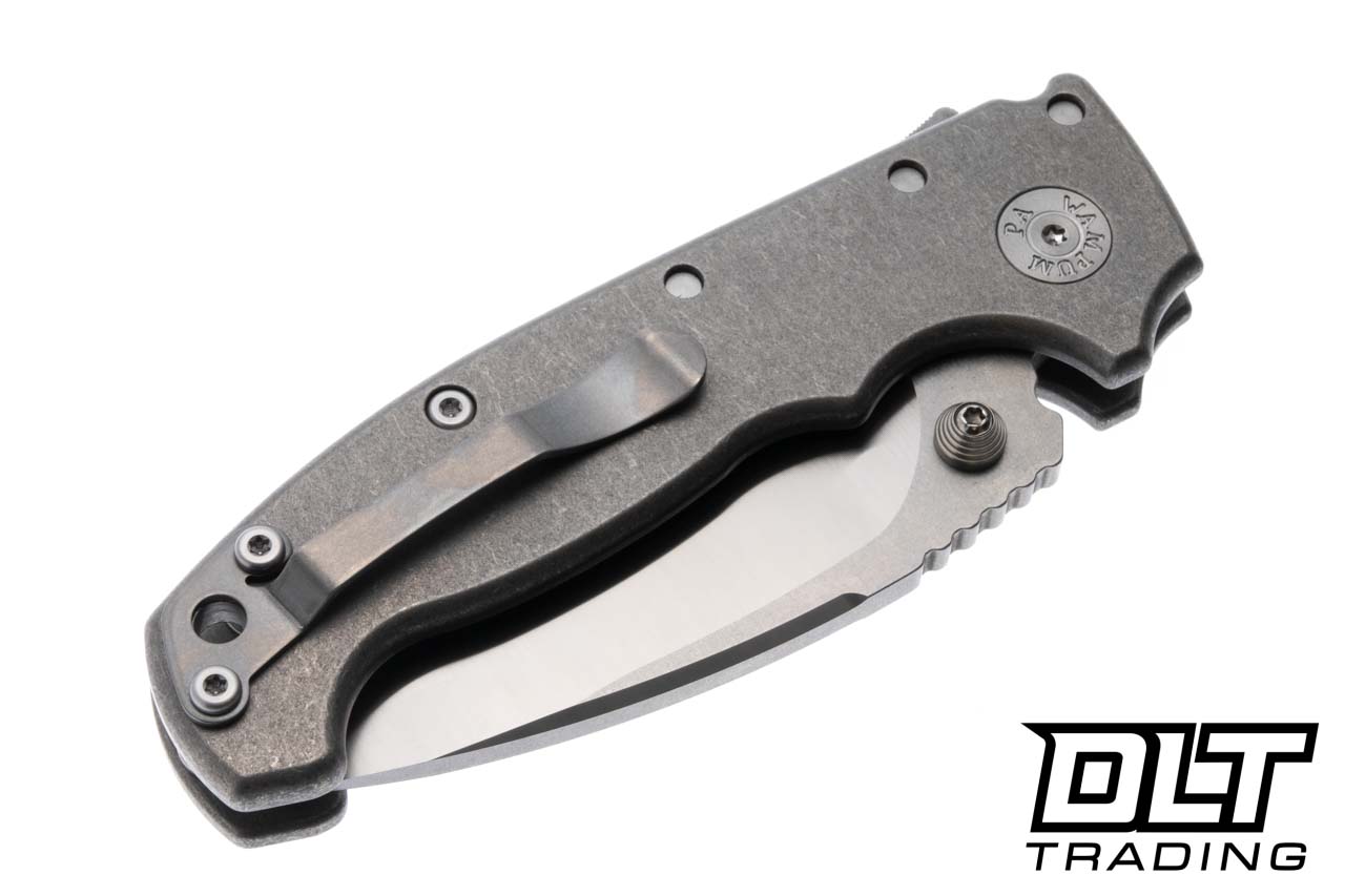 Demko AD20 Kopis 3V - Two Tone Lightweight Smooth Titanium - DLT
