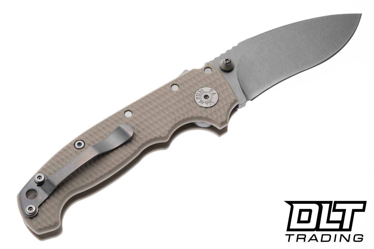 Demko AD20 Kopis 3V - Tan G-10 - DLT Trading