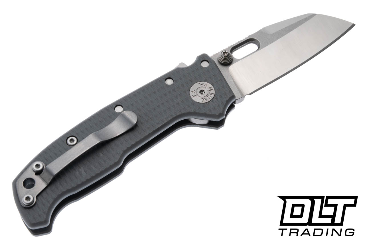 Demko AD20 Compact MagnaCut - Slotted Batwing - Two Tone Grey G-10