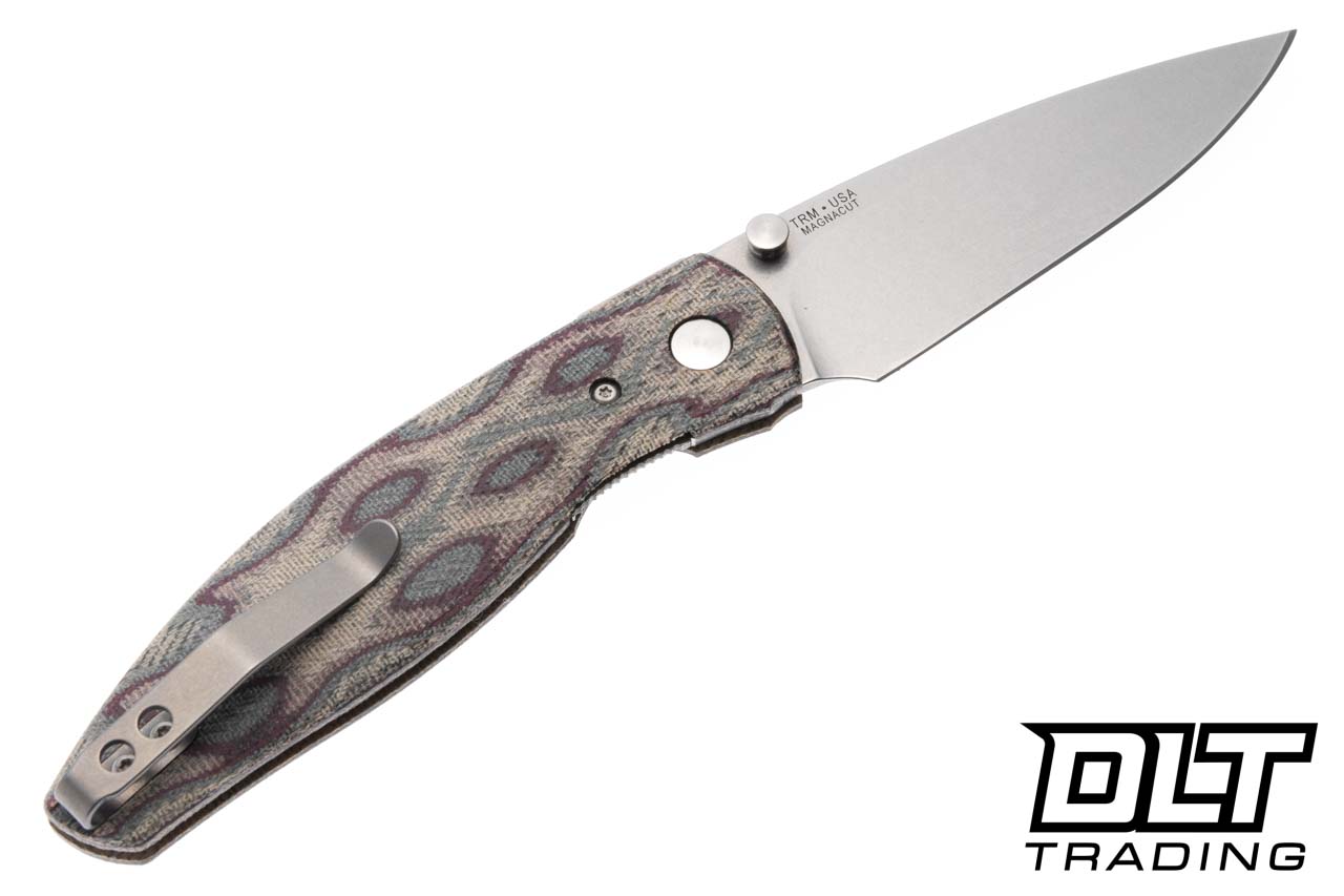 Three Rivers Manufacturing Atom MagnaCut - Linerlock - 3D Lizard