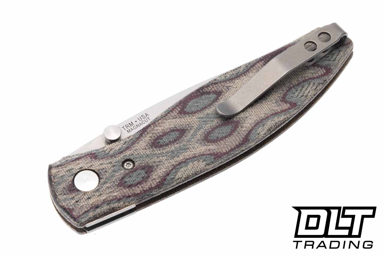 Three Rivers Manufacturing Atom MagnaCut - Linerlock - 3D Lizard