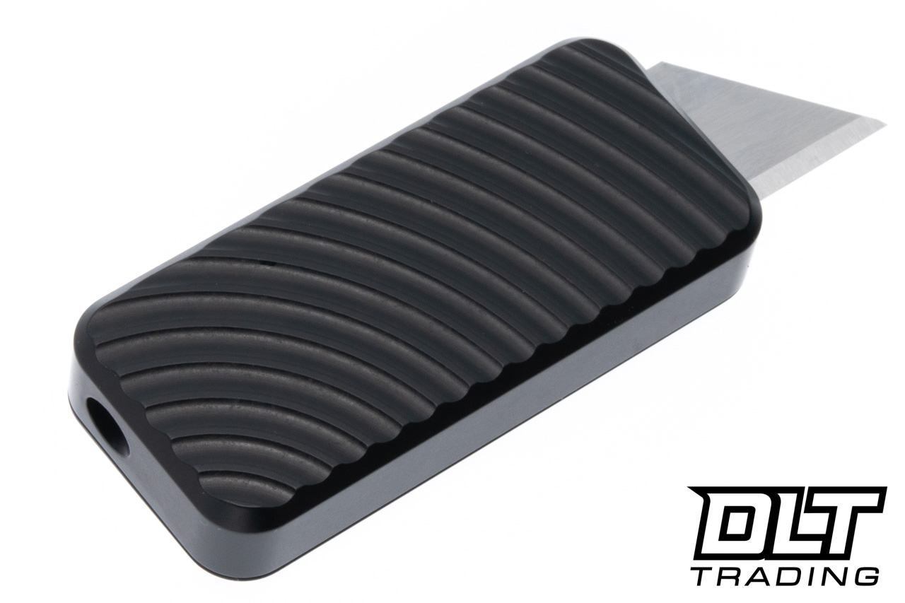 Rivery MFG Zero Utility Knife - Original Pattern - Black Aluminum
