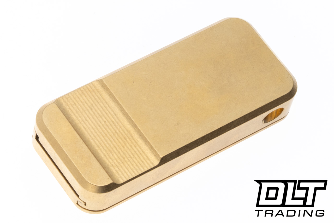 【貴重】イラナイ / T-Rify.D Rivery MFG Zero V2 Utility Knife - Agent Newton Pattern - Brass