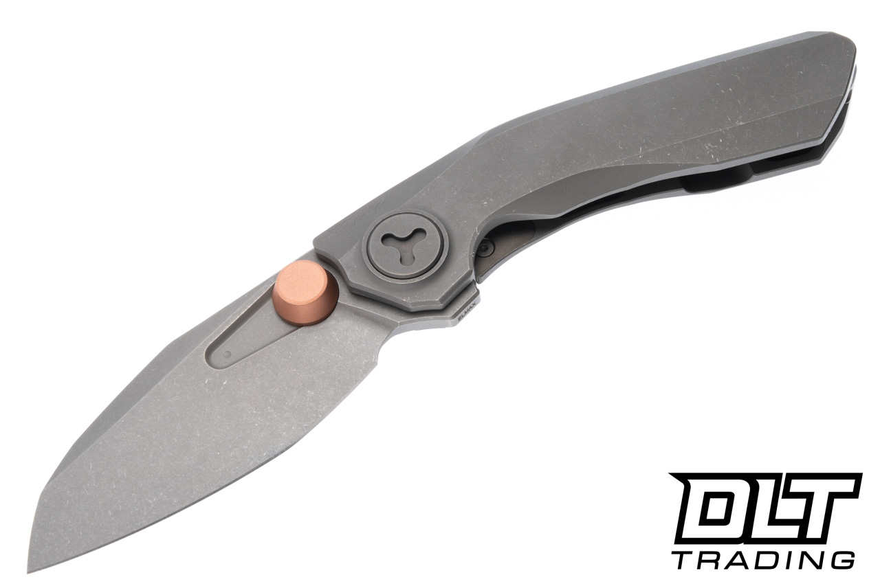 Reate Vulpex VK-FROK Elmax Darkwashed Blade - Darkwashed Titanium