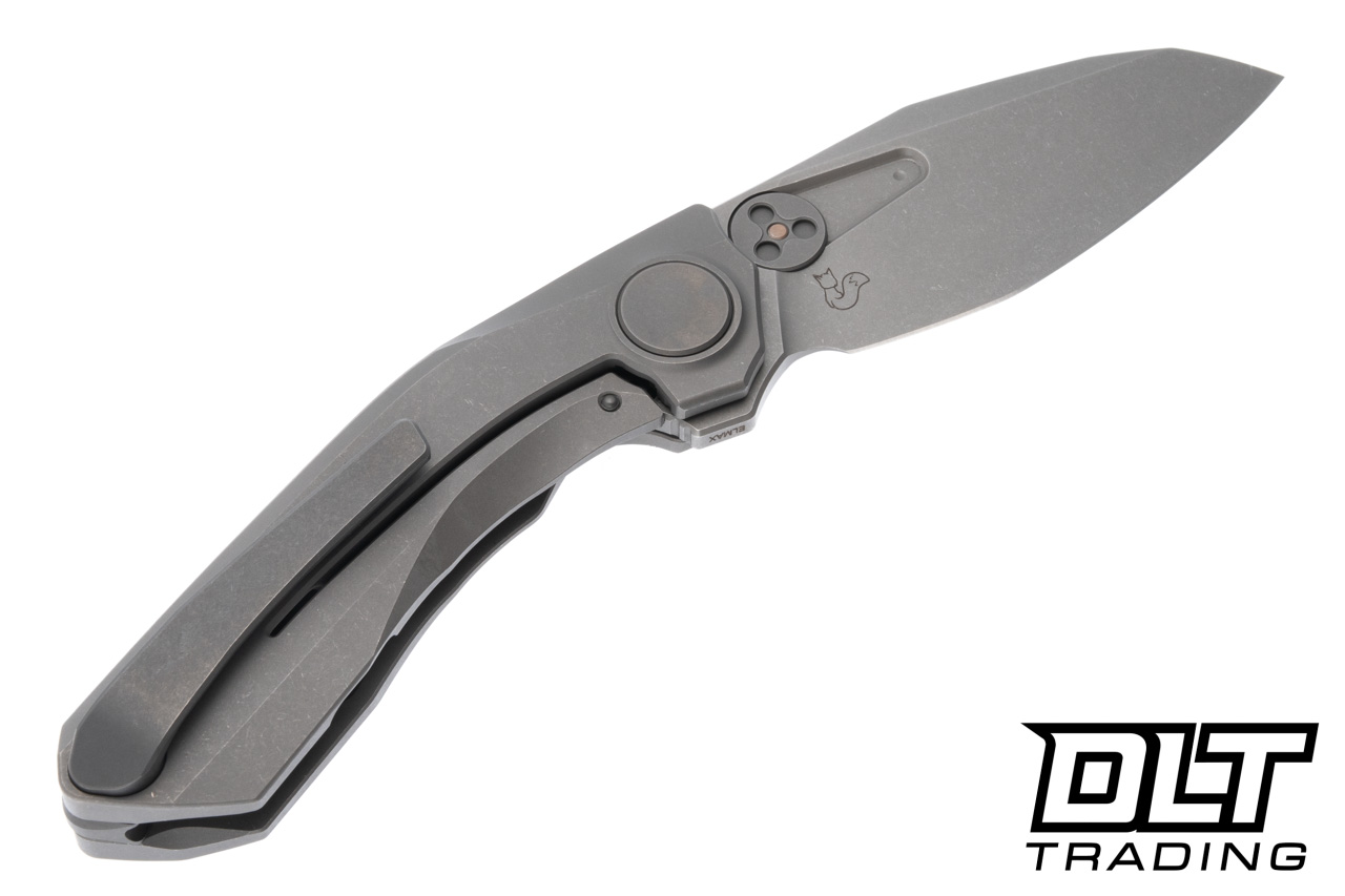 Reate Vulpex VK-FROK Elmax Darkwashed Blade - Darkwashed Titanium
