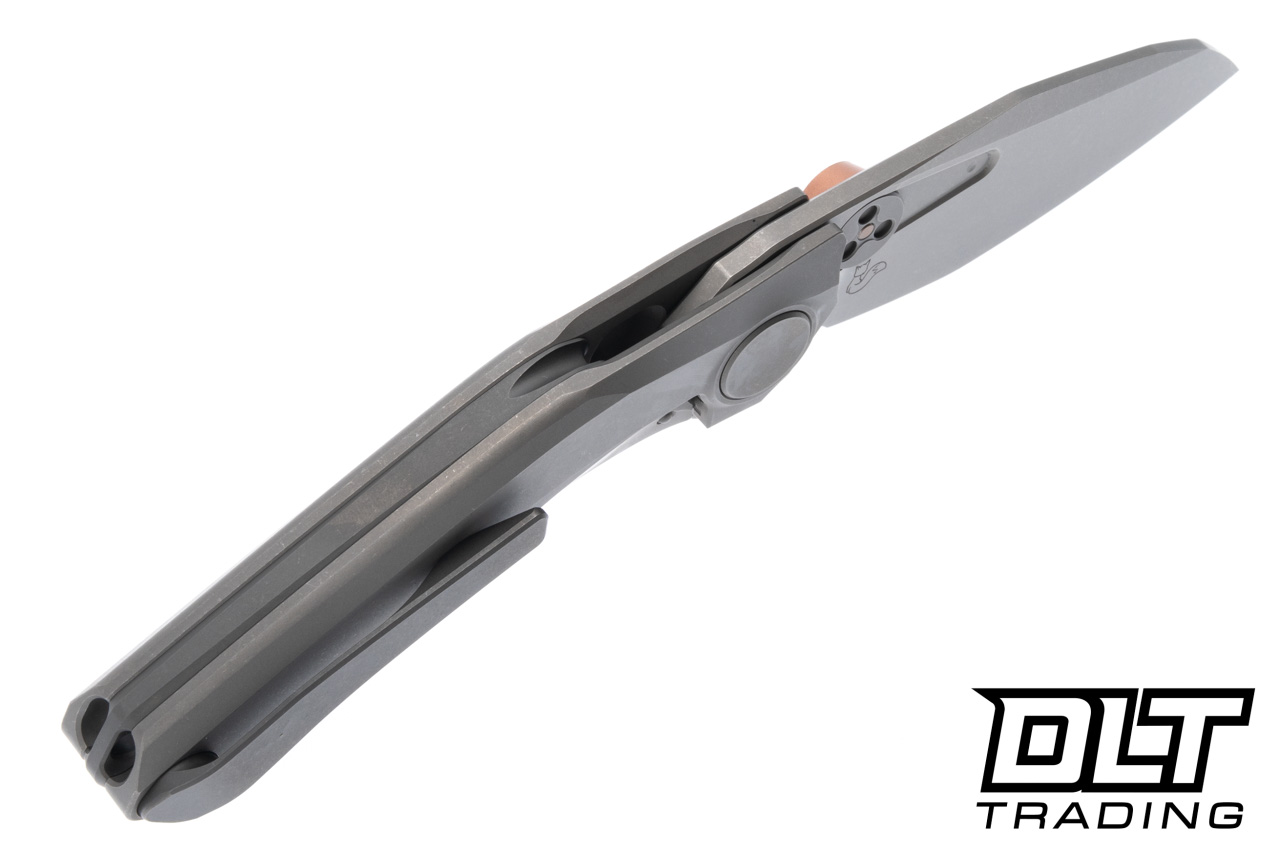 Reate Vulpex VK-FROK Elmax Darkwashed Blade - Darkwashed Titanium