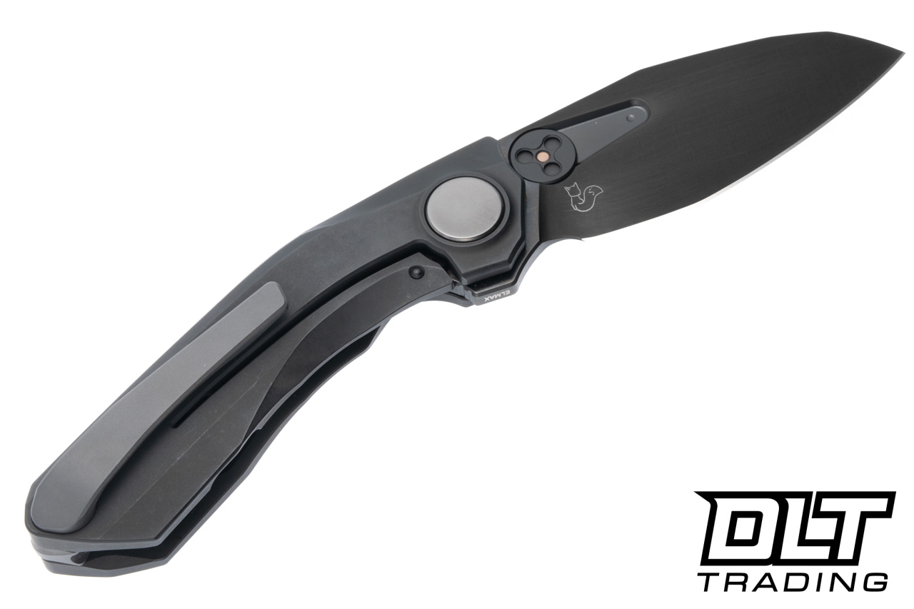 Reate Vulpex VK-FROK Elmax Satin Black DLC Blade - Black PVD