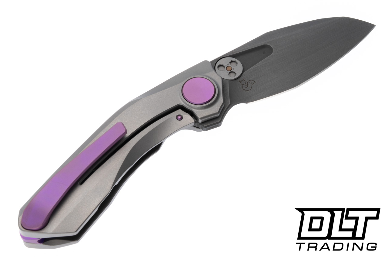 Reate Vulpex VK-FROK Elmax Hand Rubbed Acid Wash Blade - Wire