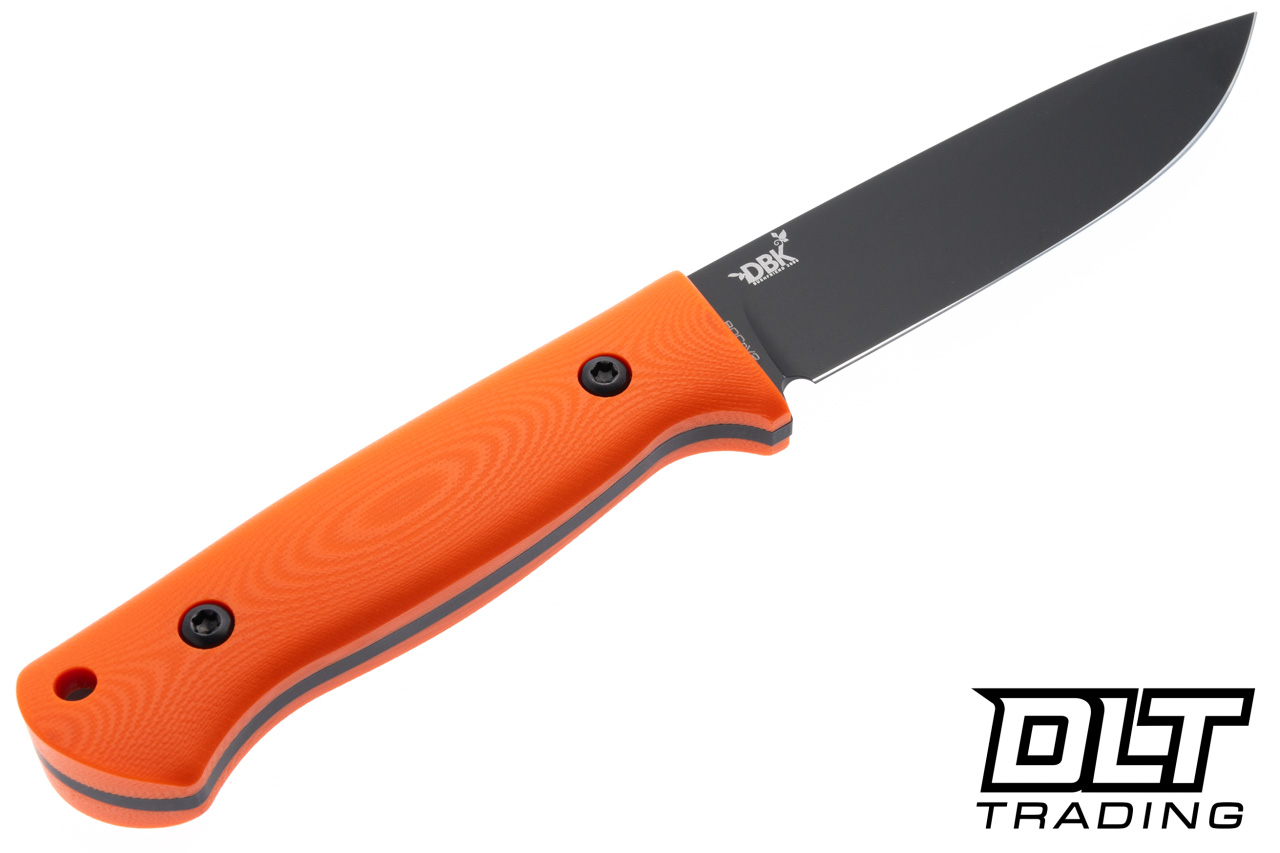 Boker DBK Bushfriend 2000 - Orange G-10 - Black Cerakote 80CrV2