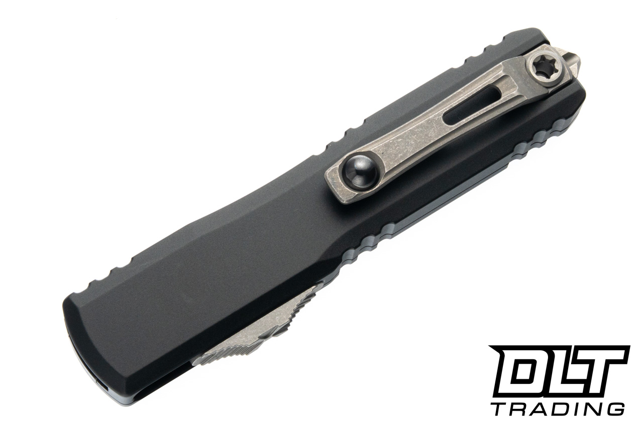 Microtech Ultratech ZBP S/E - Black Handle - Apocalyptic Blade