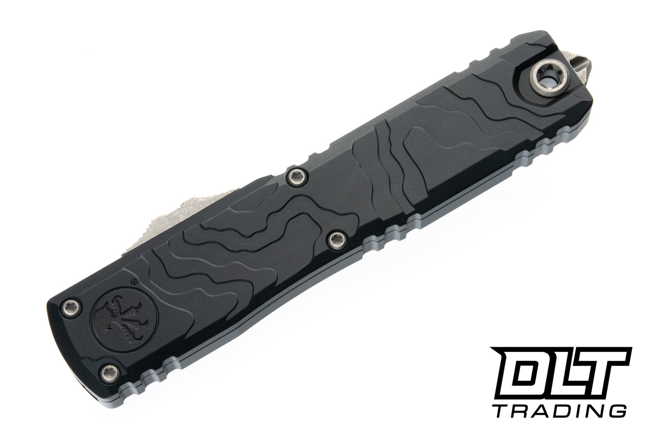 Microtech Ultratech Gen IV Interceptor Topographic - Black Handle