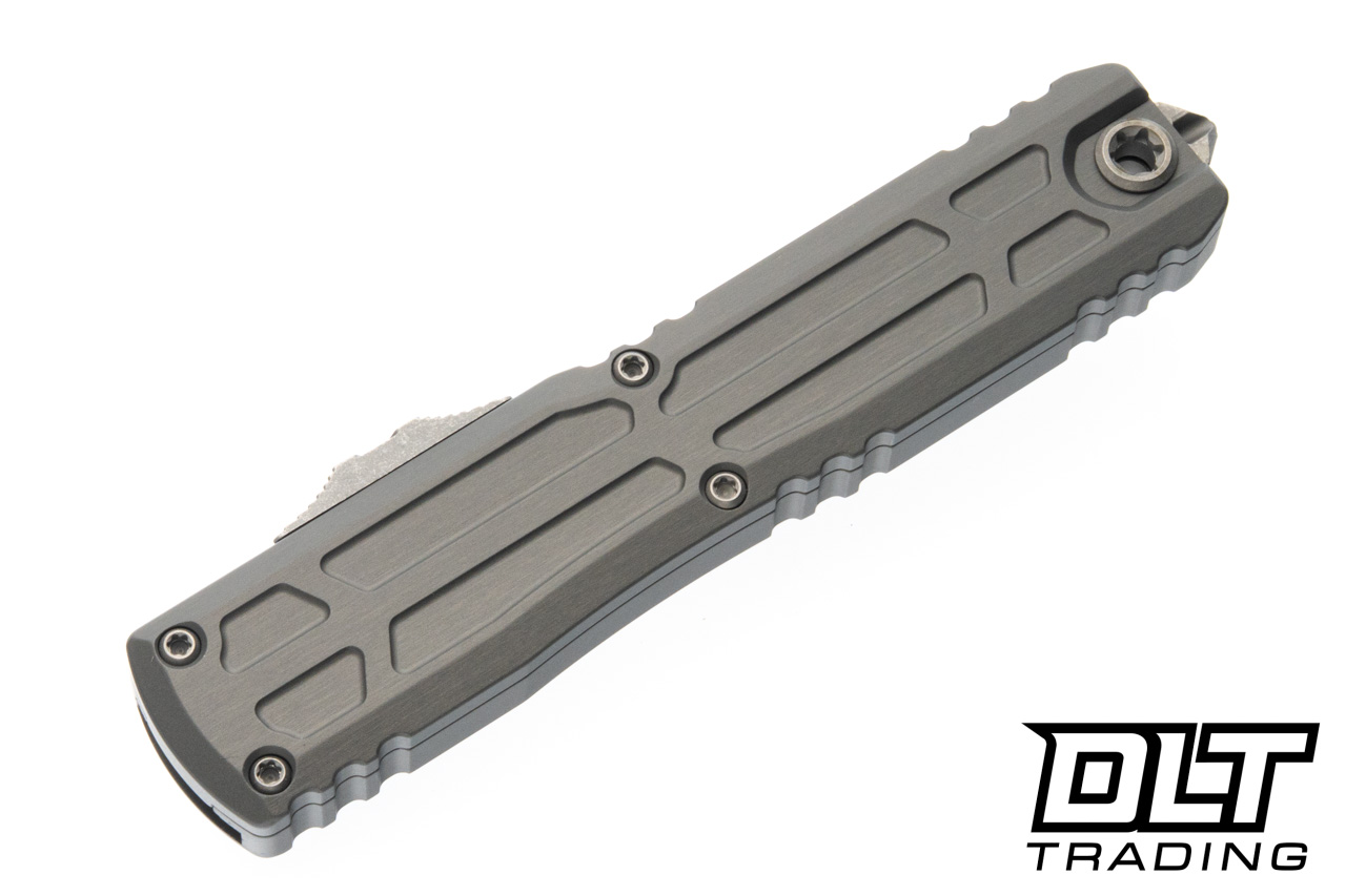 Microtech Ultratech EX ZBP Interceptor - Natural Clear Handle