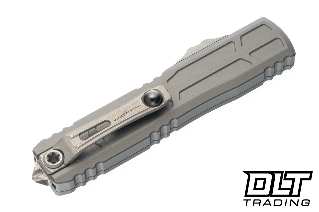 ビューテックす Microtech Ultratech EX ZBP Interceptor - Natural Clear Handle