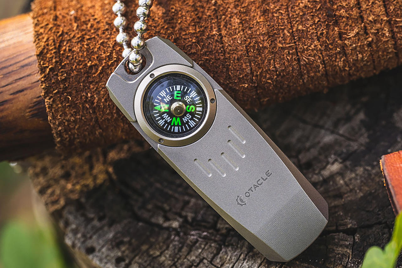 Olight Owhistle 2 Titanium Multifunctional Emergency Whistle - DLT