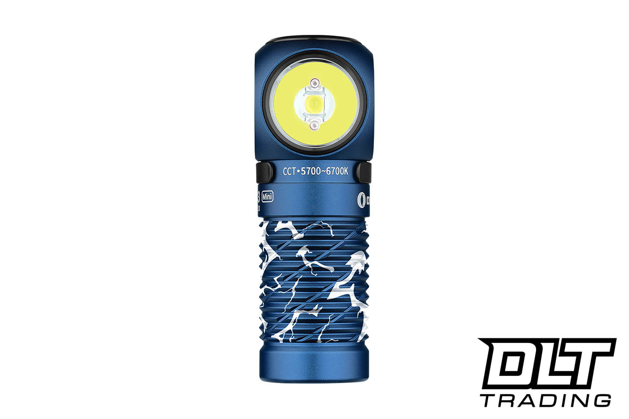 Olight Perun 3 Mini Headlamp & Flashlight with Red & White Light