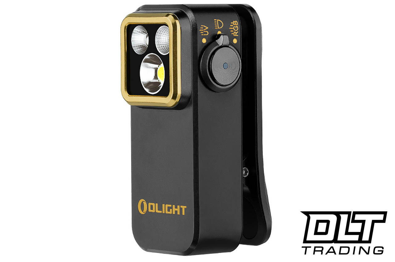 Olight Oclip Pro S Multifunctional EDC Clip Flashlight - Black