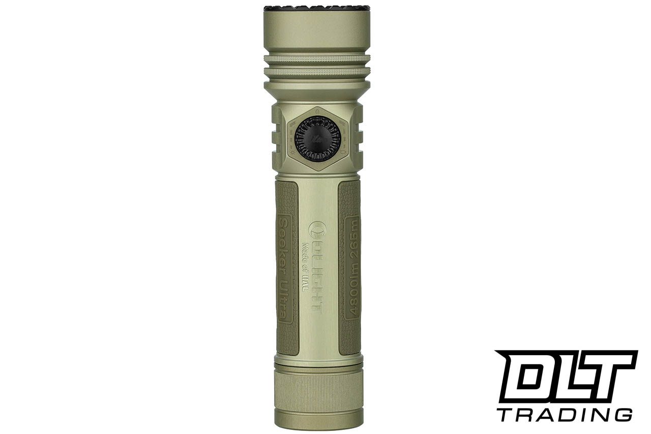 Olight Seeker Ultra High Power Flashlight - Olive Green - DLT Trading