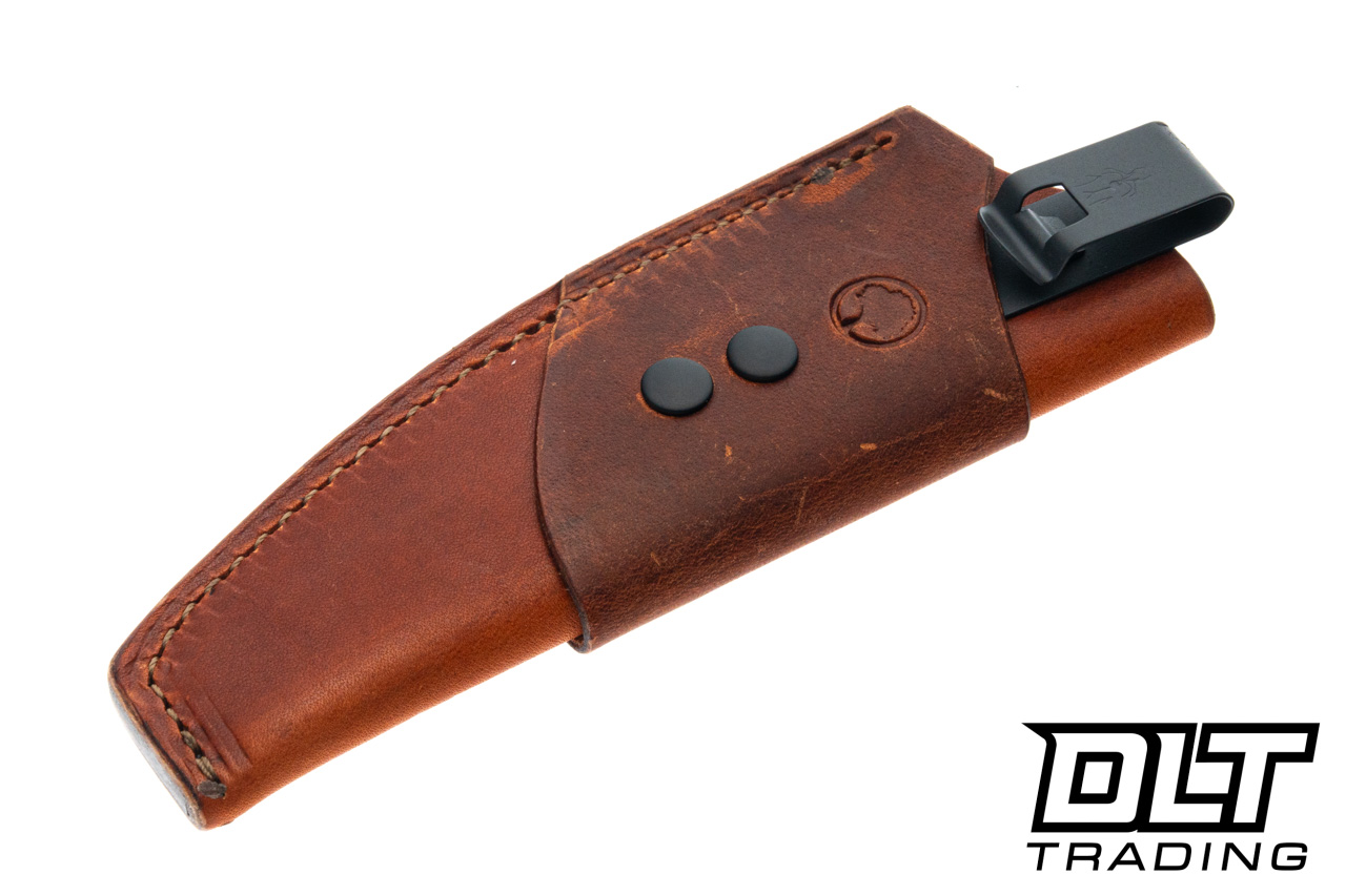 Lynch Northwest Sparrow Seven - Green Burl Micarta - Fauxhamon CPM