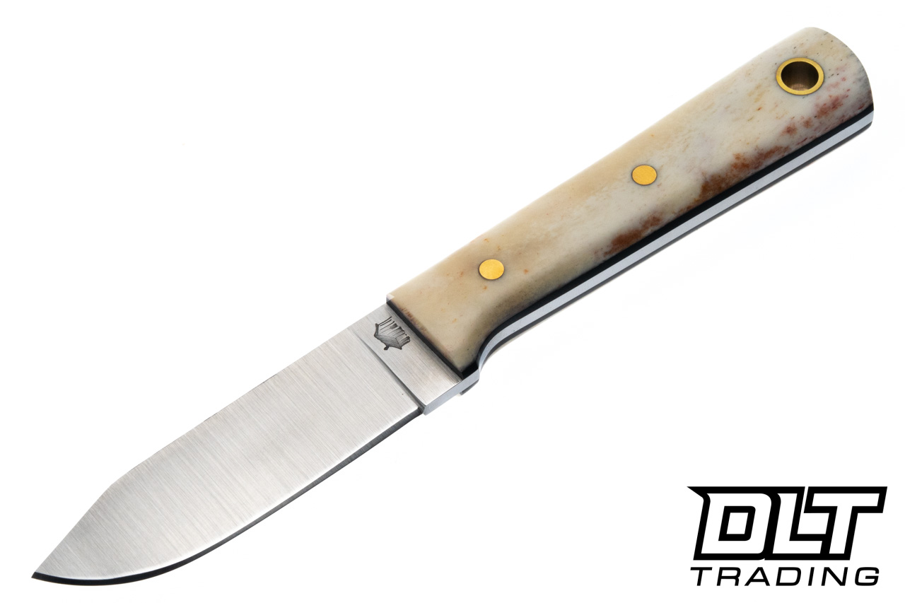 LT Wright Maverick Colt A2 - Flat Ground - Dyed Red Bone - Black