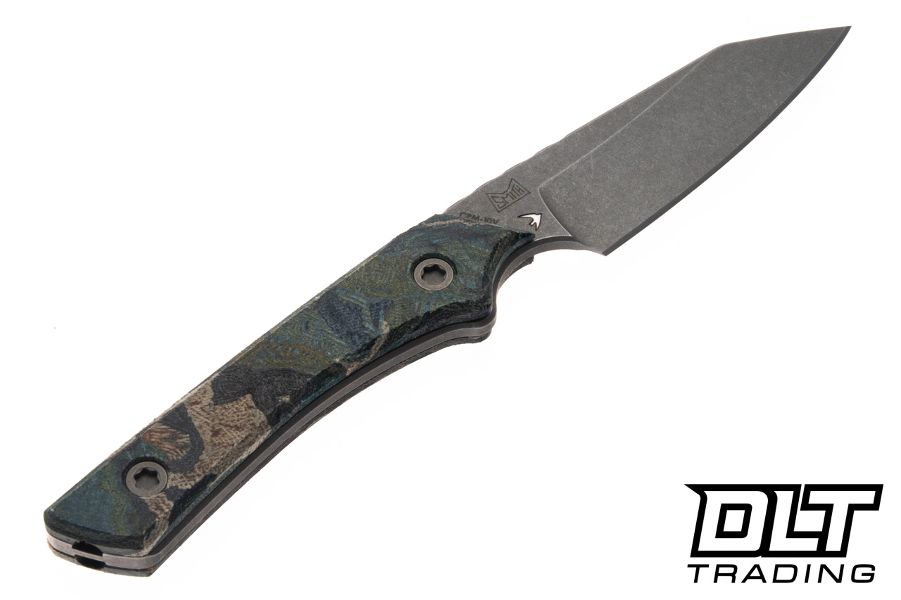 Lynch Northwest Swift Six - Blue Burl Micarta - Service CPM 10V