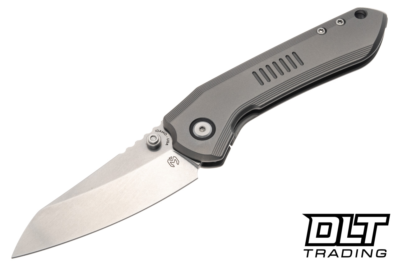 Millit Overland - Zirconium Blasted Titanium - Black Collar