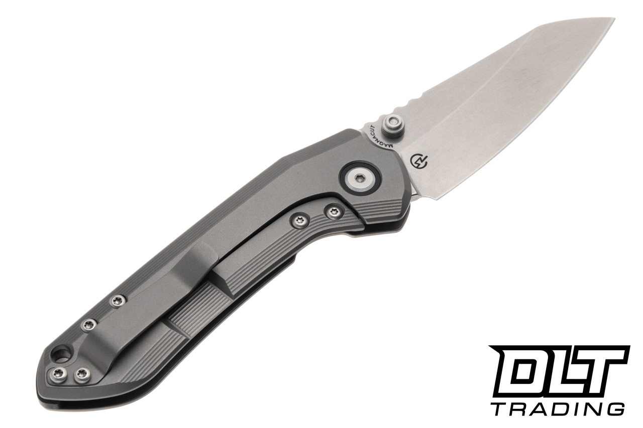 Millit Overland - Zirconium Blasted Titanium - Black Collar