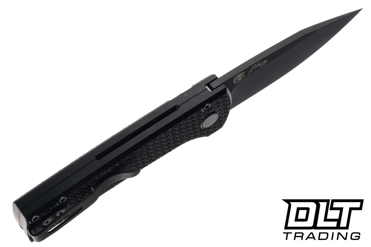 Pro-Tech Ramon Chavez Scapegoat - Black Carbide Textured Aluminum