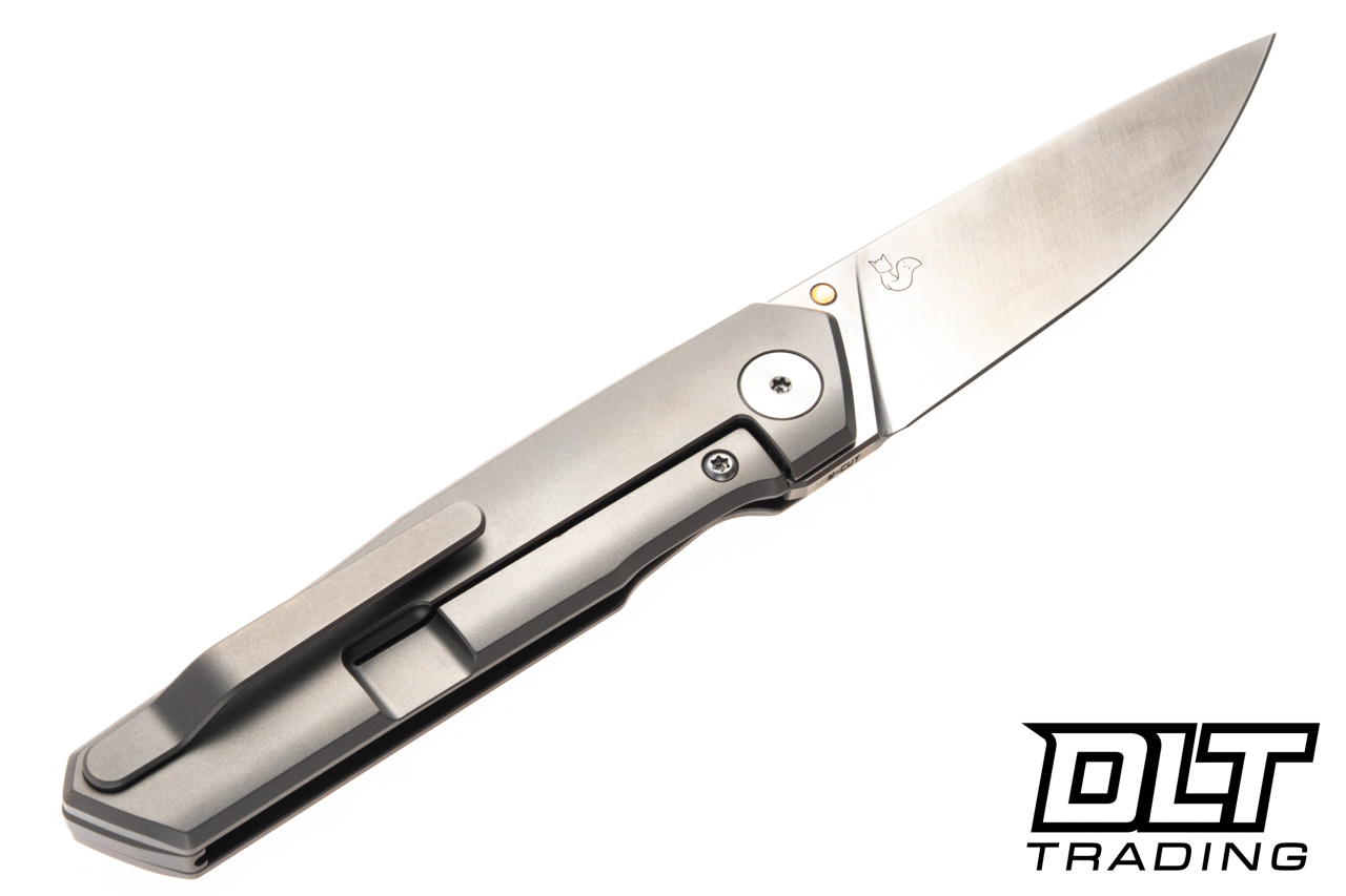 Bestech Knives Vulpex VK-KUZE - Bead Blasted Titanium - Satin