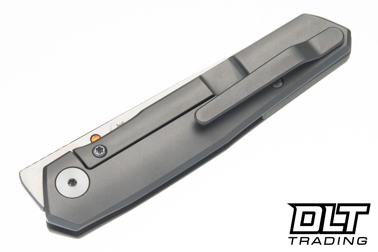 Bestech Knives Vulpex VK-KUZE - Bead Blasted Titanium - Satin