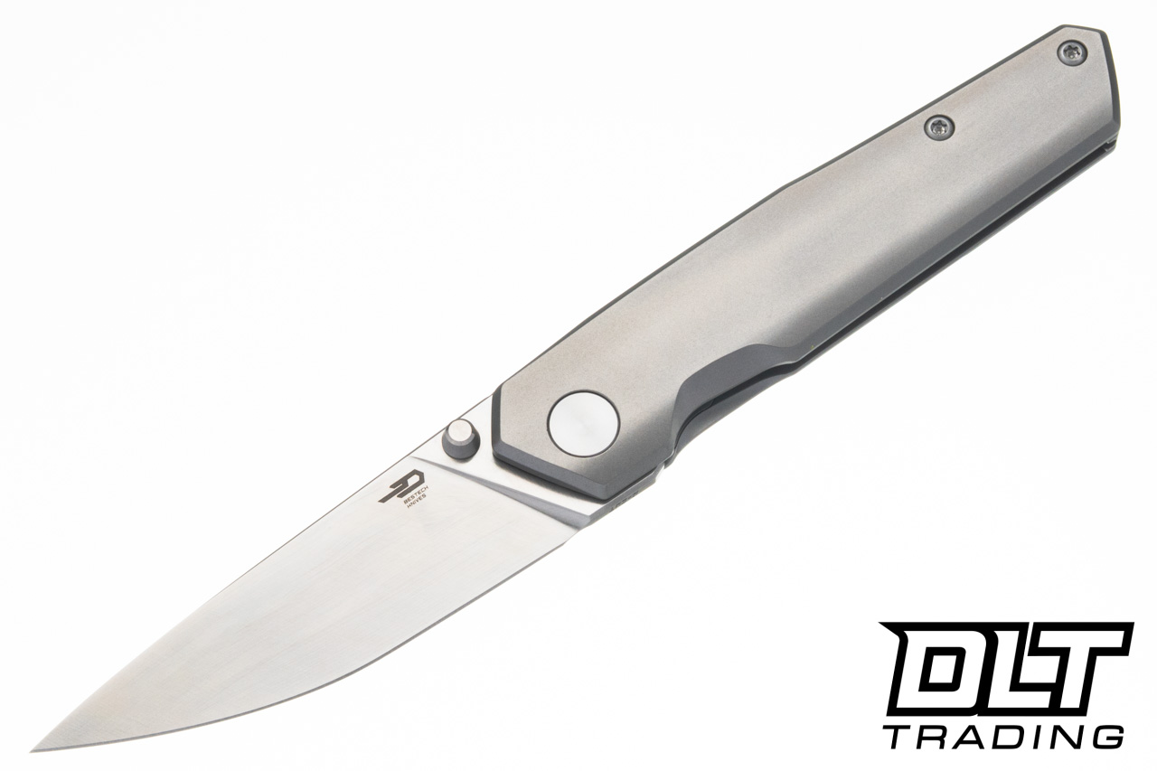 Bestech Knives Vulpex VK-KUZE - Bead Blasted Titanium - Satin