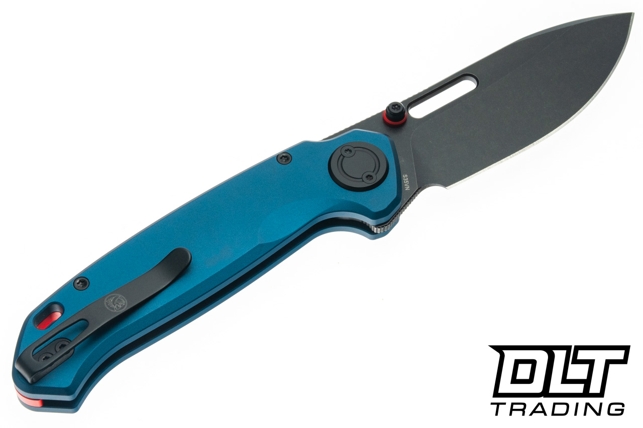 Vosteed Zander - Vanchor Lock - Steel Blue Aluminum - Black