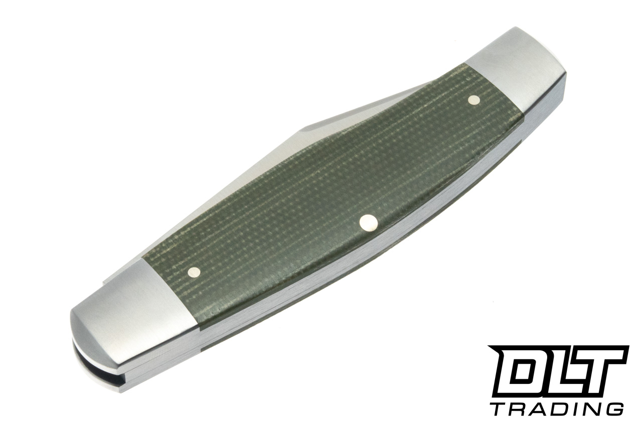 Jack Wolf Knives Gateway Stockman | Green Micarta