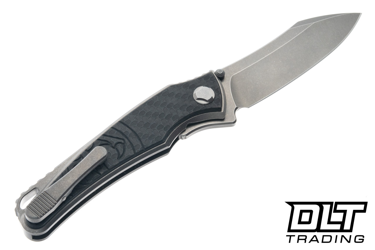 Black Hawk Talon ガスガン Hawk Talon - Titanium Handle - Carbon Fiber 3K Overlay - M390