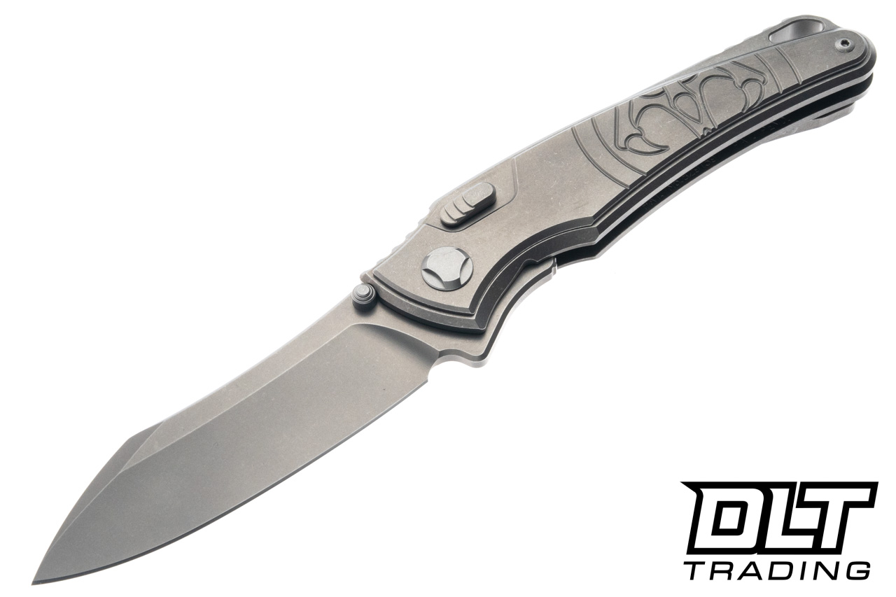 Hawk Talon - Titanium Handle - Brightwash M390 Blade - DLT Trading