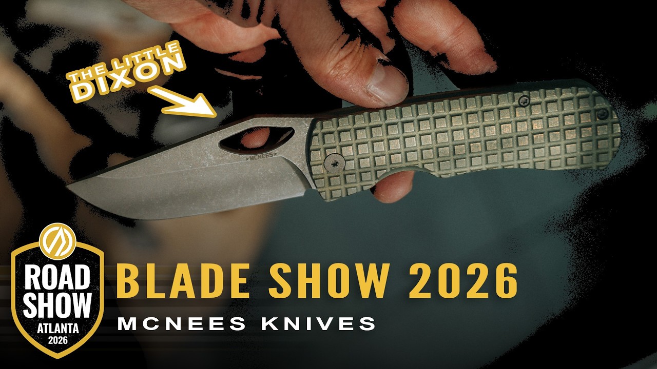 オーボエリードデコナイフ/ロンディーノ美品〜ohsis design 2026 McNees Knives at Blade Show 2026: Little Dixon & Fowl Play with