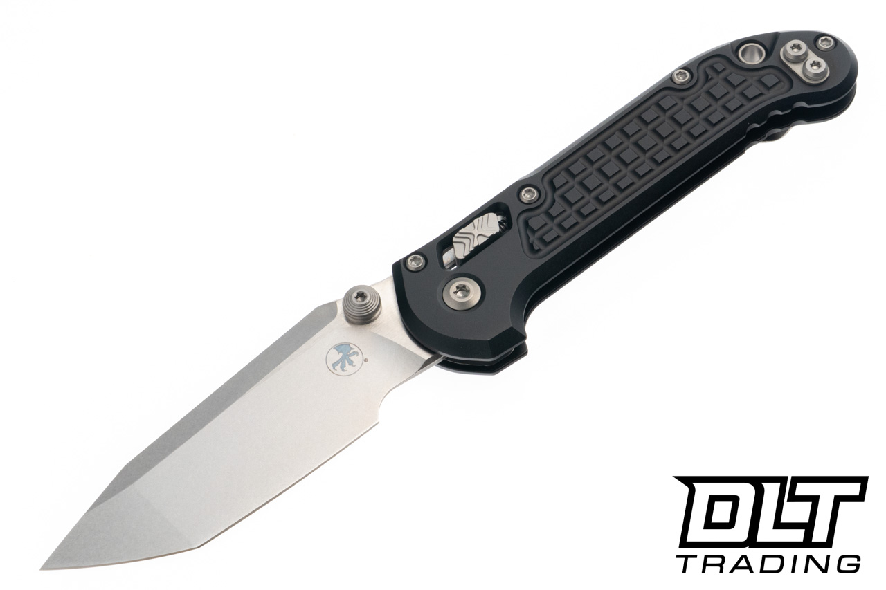 ティート　ラグモチョップ Microtech LUDT Ram-Lok - Black Frag Handle - Stonewashed Blade