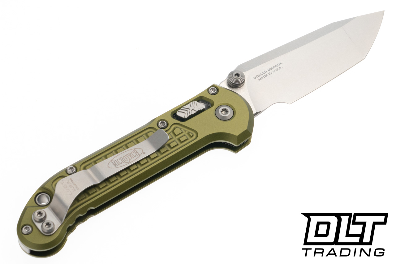Microtech LUDT Ram-Lok - OD Green Frag Handle - Stonewashed Blade