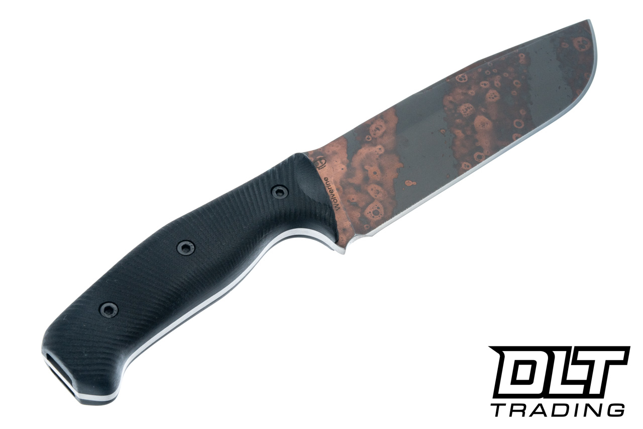 WTG Wolverine Gen 2 - K329 Copper Washed Blade - Black G-10