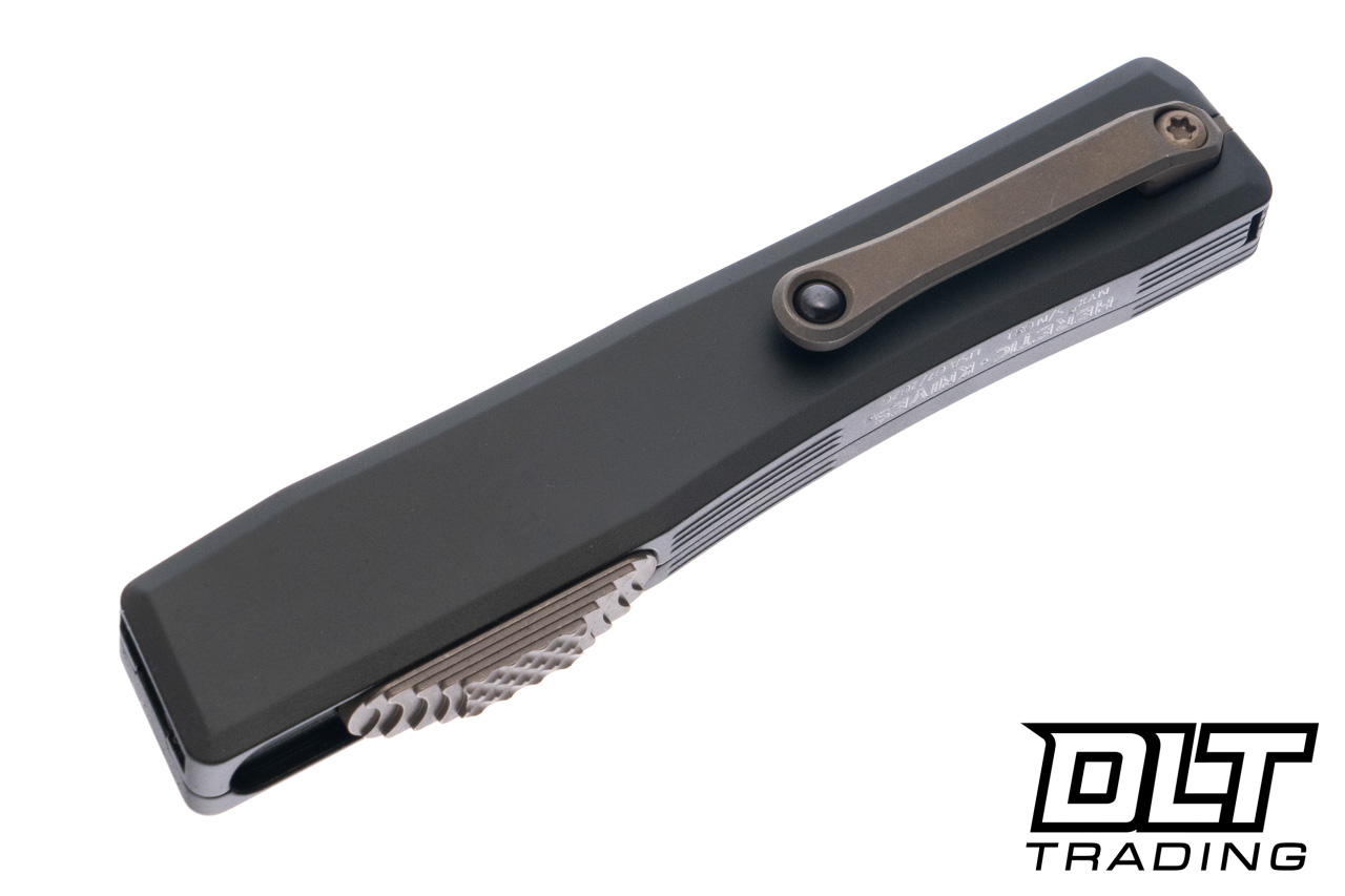 Heretic NYX - Bronze Cerakote Tanto MagnaCut Blade - OD Green